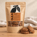 OLEA Chocolate Cookies in its kraft pouch